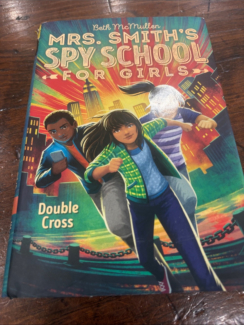 Mrs. Smith’s spy school for girls double cross chapter book.